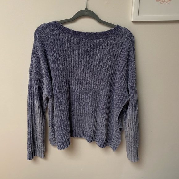 Knit Sweater In Purple - Picture 2 of 2
